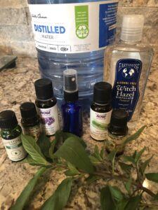 essential oils flea and tick spray