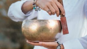 Best Ways to Cleanse Crystals with a singing bowl