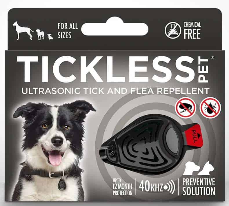Tickless Ultrasonic Tick and Flea Repellent box