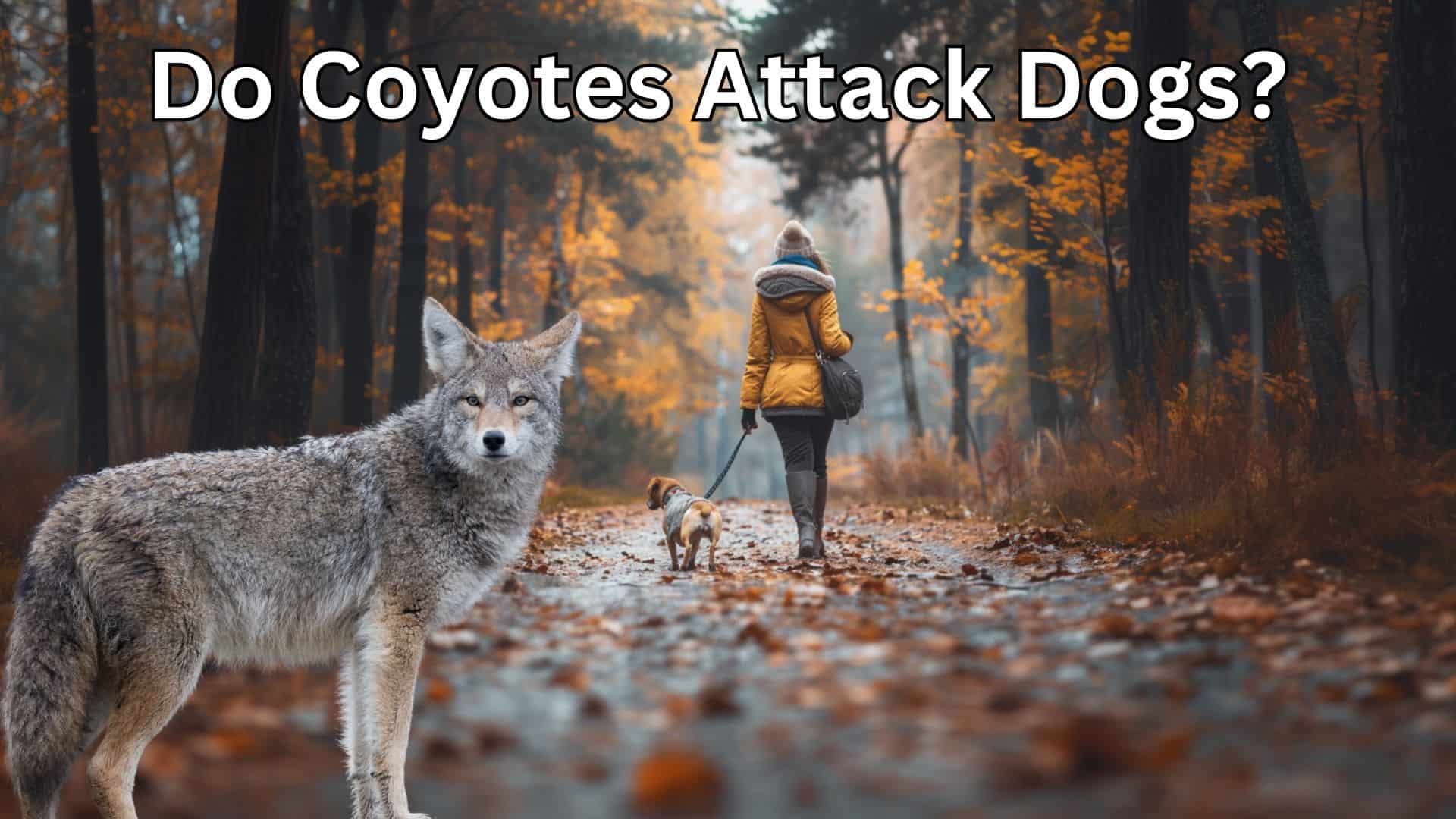 Do Coyotes Attack Dogs